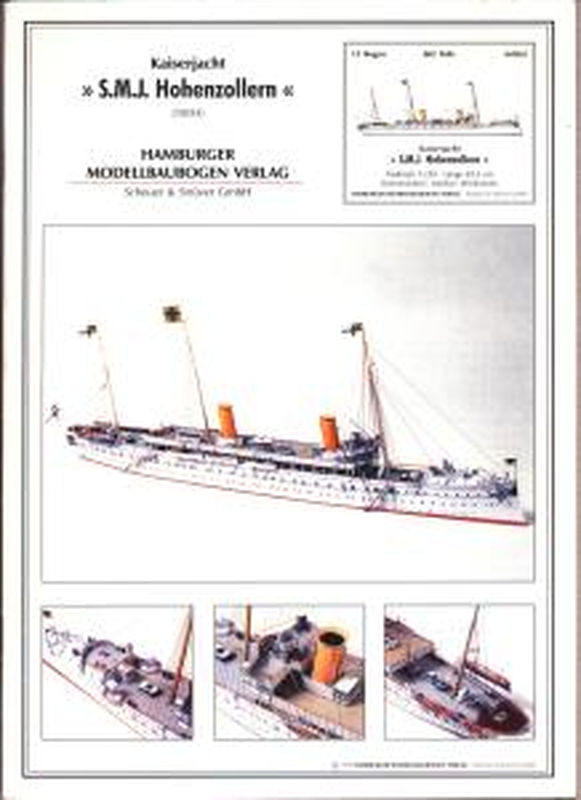 Plan PassengerShip SMJ Hohenzollern (1893) - HMV